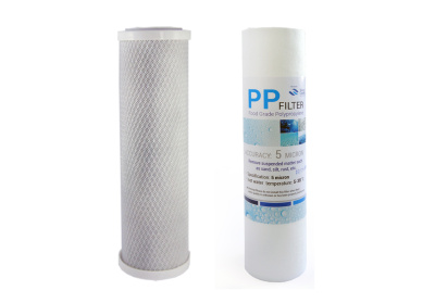 Комплект картриджів для двох-колбової фільтрів