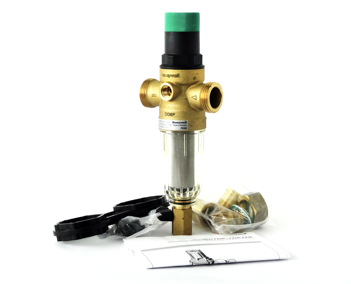 Фільтр HoneyWell FК06-1/2AA (Resideo Braukmann) з редуктором для холодної води фото №8