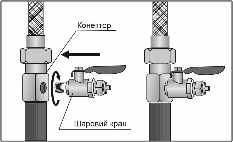 підключення осмосу до водопроводу2 підключення осмосу до водопроводу2
